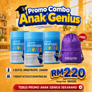 3 Botol Mindtropic Junior - Promo Combo Anak Genius